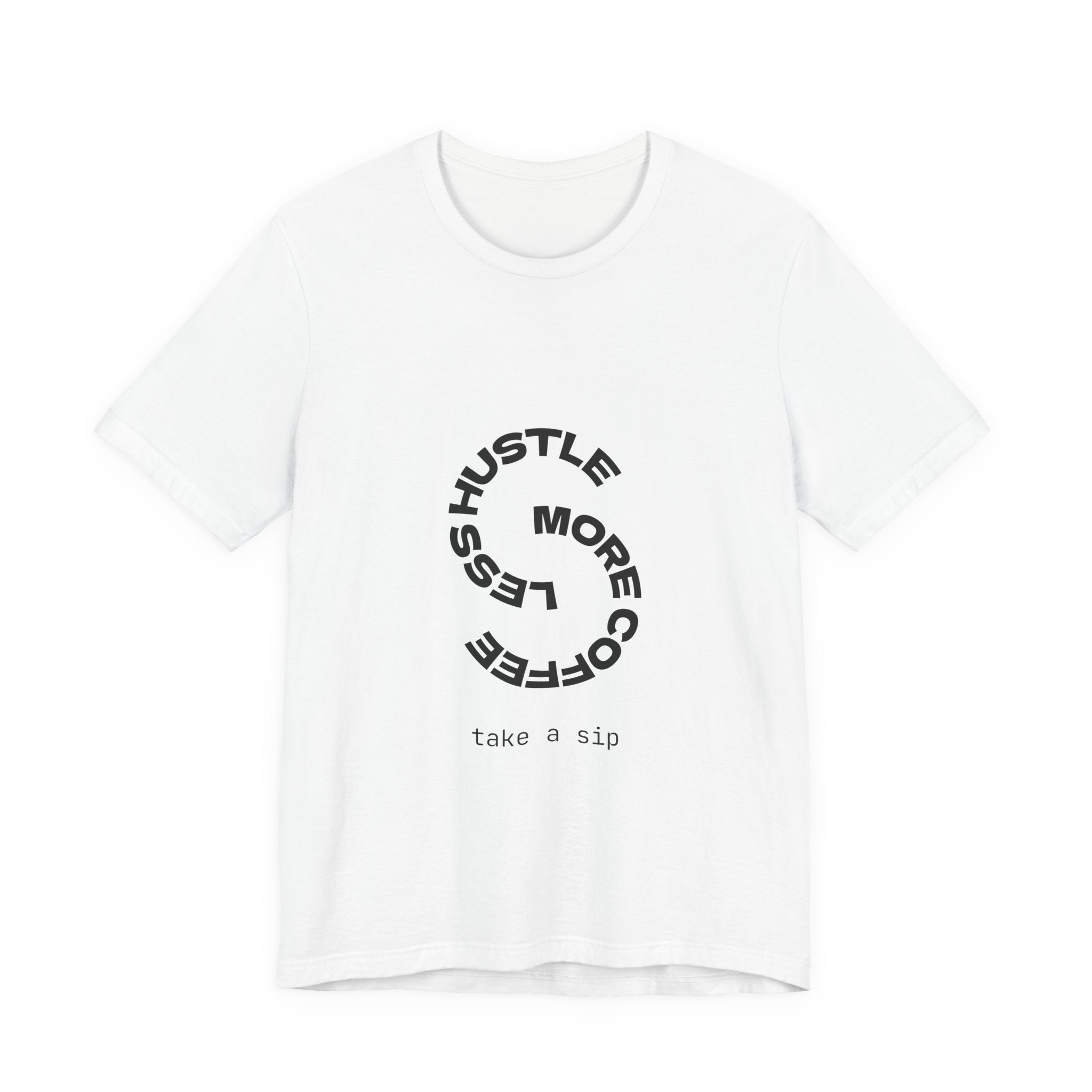 Hustle & Coffee Unisex Tee - Motivational Graphic Shirt